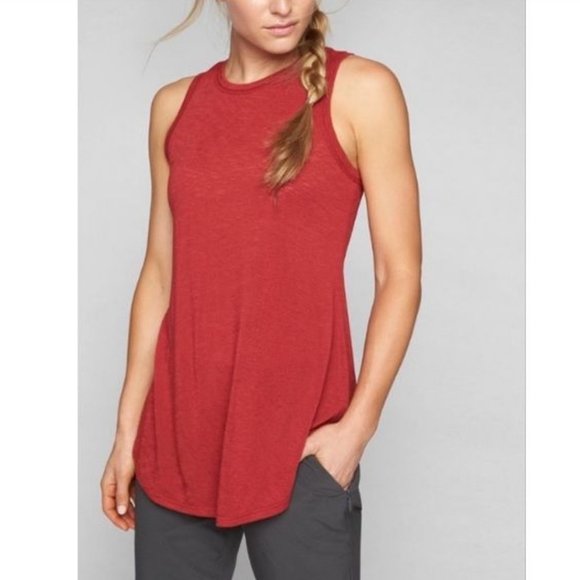 Athleta | Tops | Athleta Breezy Tank Top Red Sz M Womens Active Sleeveless  Shirt Athleisure | Poshmark